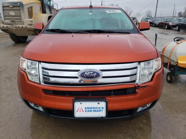 2FMDK38C07BA64927 - 2007 FORD EDGE SEL ORANGE photo 5