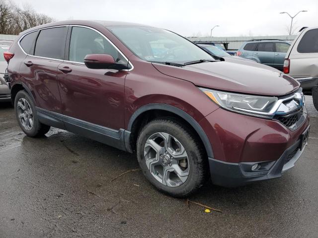 2HKRW2H82KH606613 - 2019 HONDA CR-V EXL RED photo 4