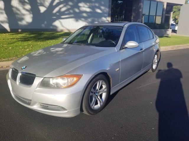 WBAVC57528NK78275 - 2008 BMW 328 I SULEV SILVER photo 2