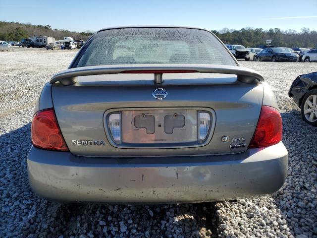 3N1CB51D56L587865 - 2006 NISSAN SENTRA 1.8 SILVER photo 6