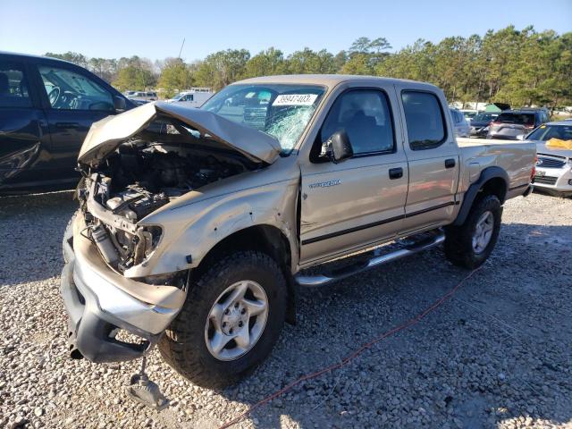 5TEGN92N01Z772514 - 2001 TOYOTA TACOMA DOUBLE CAB PRERUNNER BEIGE photo 1