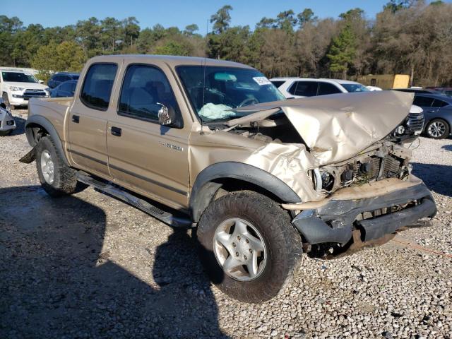 5TEGN92N01Z772514 - 2001 TOYOTA TACOMA DOUBLE CAB PRERUNNER BEIGE photo 4