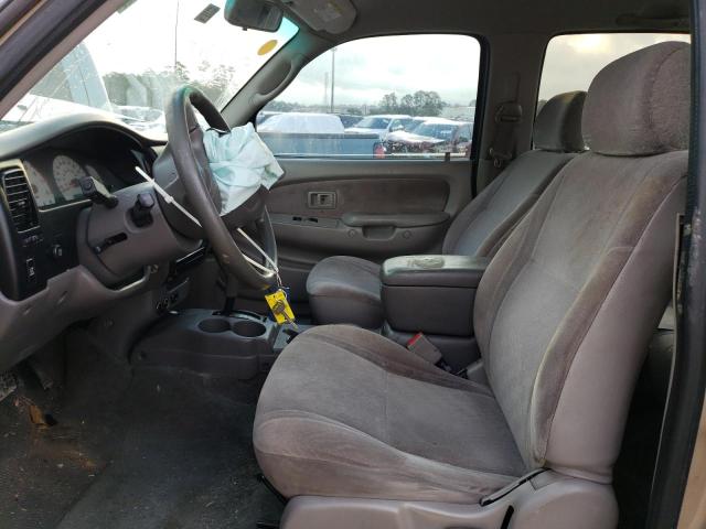 5TEGN92N01Z772514 - 2001 TOYOTA TACOMA DOUBLE CAB PRERUNNER BEIGE photo 7
