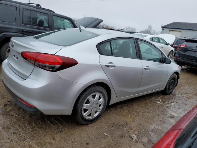 3KPFK4A71HE079950 - 2017 KIA FORTE LX SILVER photo 3