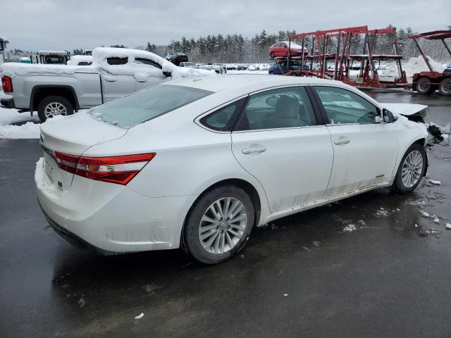 4T1BD1EBXFU045196 - 2015 TOYOTA AVALON HYBRID WHITE photo 3