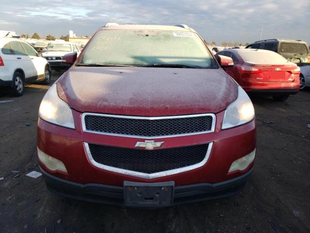 1GNKRGED0BJ325139 - 2011 CHEVROLET TRAVERSE LT BURGUNDY photo 5