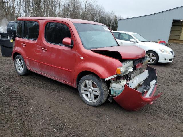 JN8AZ2KR2AT167921 - 2010 NISSAN CUBE BASE RED photo 4