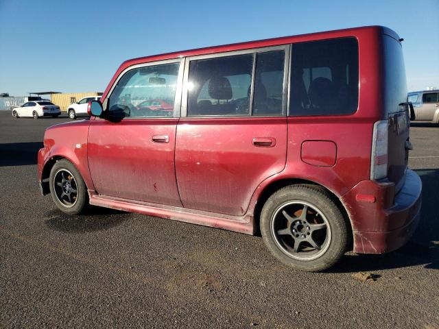 JTLKT324564101493 - 2006 TOYOTA SCION XB BURGUNDY photo 2