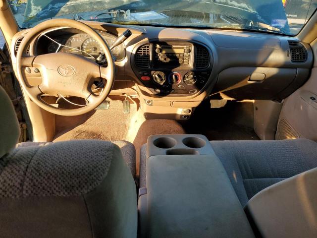 5TBBT4418YS004227 - 2000 TOYOTA TUNDRA ACCESS CAB Կանաչ լուսանկար 8