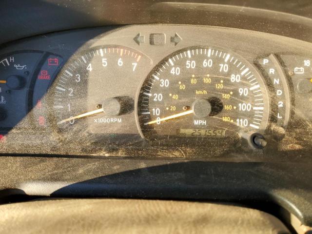 5TBBT4418YS004227 - 2000 TOYOTA TUNDRA ACCESS CAB Կանաչ լուսանկար 9