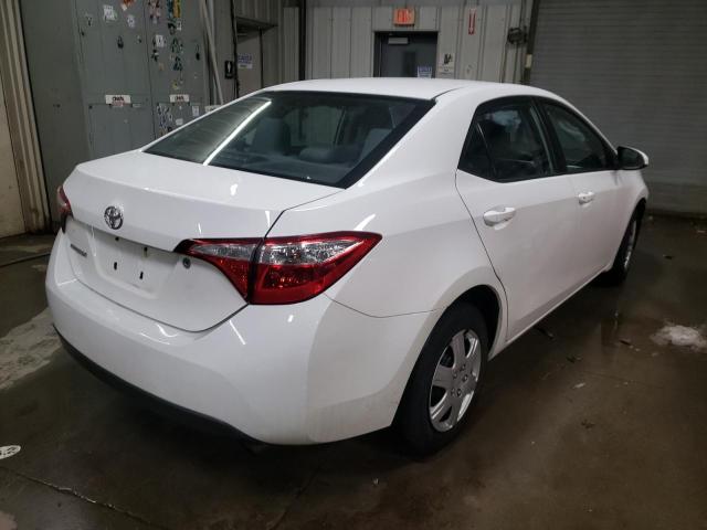 2T1BURHEXGC594680 - 2016 TOYOTA COROLLA L WHITE photo 3