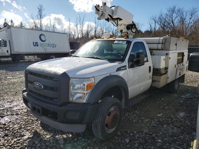 1FDUF4GYXCEC36015 - 2012 FORD F450 SUPER DUTY WHITE photo 1