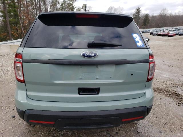 1FM5K8AR0FGC08984 - 2015 FORD EXPLORER POLICE INTERCEPTOR GREEN photo 6