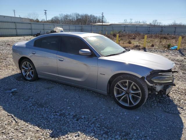 2C3CDXCT4GH154544 - 2016 DODGE CHARGER R/T SILVER photo 4