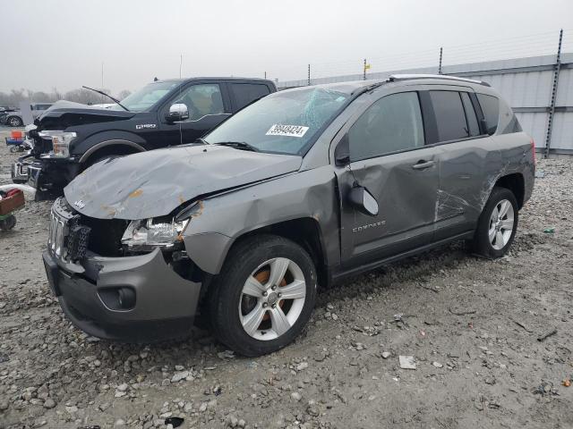 1C4NJCBB6DD213066 - 2013 JEEP COMPASS SPORT GRAY photo 1