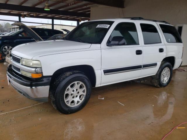 1GNEC13V44R238808 - 2004 CHEVROLET TAHOE C1500 WHITE photo 1