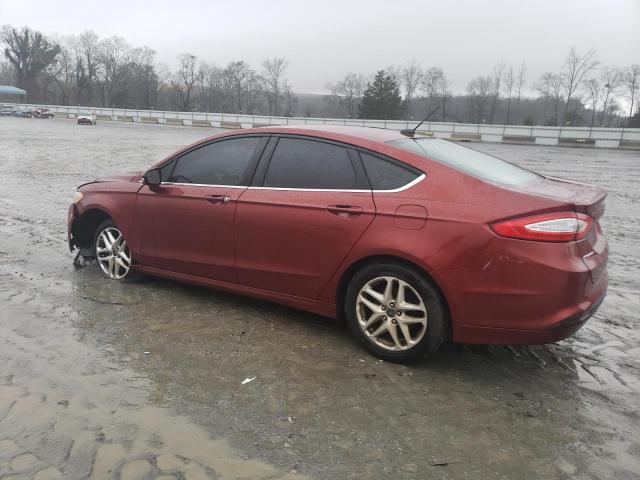 3FA6P0H78ER223780 - 2014 FORD FUSION SE BURGUNDY photo 2