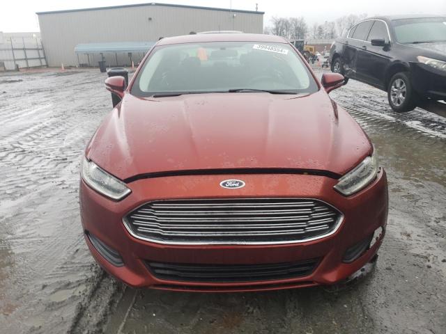 3FA6P0H78ER223780 - 2014 FORD FUSION SE BURGUNDY photo 5