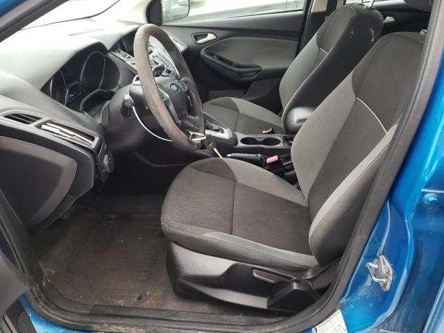 1FAHP3F20CL166035 - 2012 FORD FOCUS SE BLUE photo 7