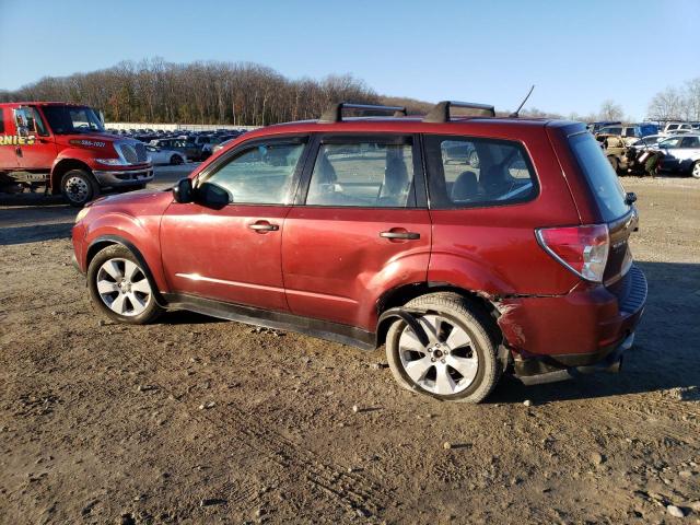 JF2SH61659H795084 - 2009 SUBARU FORESTER 2.5X MAROON photo 2