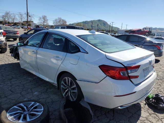 1HGCV3F19KA016602 - 2019 HONDA ACCORD HYBRID WHITE photo 2