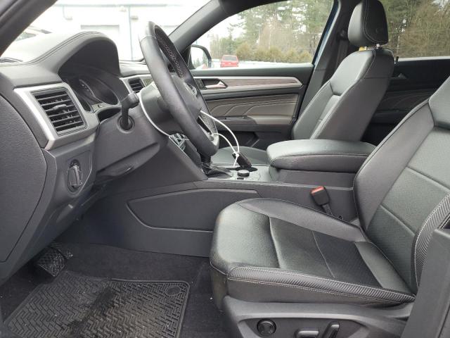 1V2LC2CA3MC227092 - 2021 VOLKSWAGEN ATLAS CROS SE أزرق صورة 7