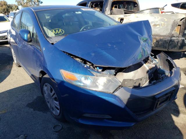 JHMZE2H58BS009040 - 2011 HONDA INSIGHT LX BLUE photo 4