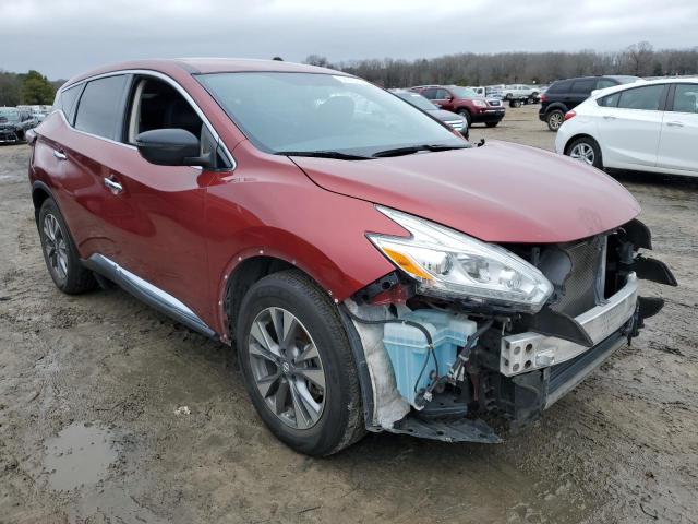 5N1AZ2MG4GN129719 - 2016 NISSAN MURANO S RED photo 4