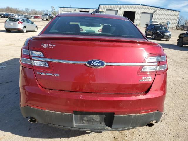 1FAHP2E88DG174944 - 2013 FORD TAURUS SEL RED photo 6