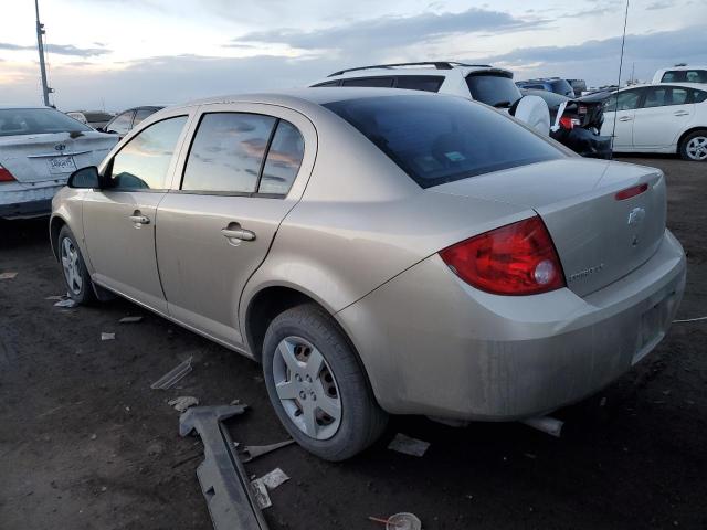 1G1AK55F767797817 - 2006 CHEVROLET COBALT LS GOLD photo 2