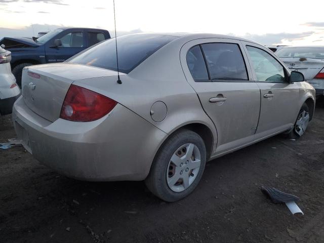 1G1AK55F767797817 - 2006 CHEVROLET COBALT LS GOLD photo 3