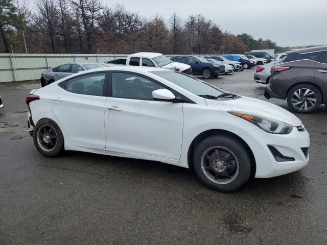 5NPDH4AE4FH556920 - 2015 HYUNDAI ELANTRA SE WHITE photo 4