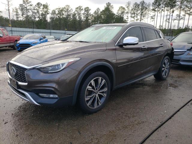 SJKCH5CR5HA018641 - 2017 INFINITI QX30 BASE BROWN photo 1