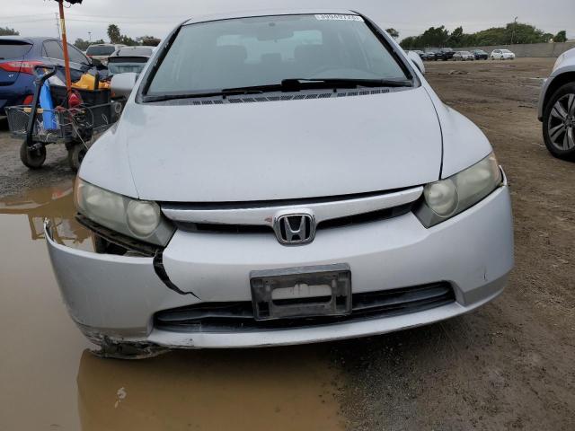 1HGFA16598L044686 - 2008 HONDA CIVIC LX SILVER photo 5