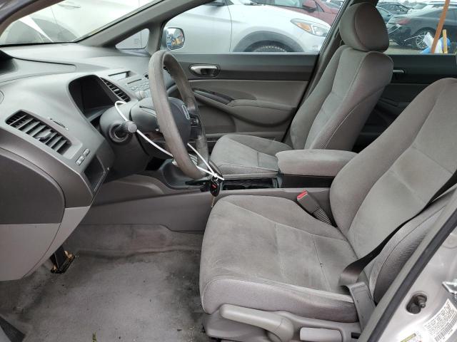 1HGFA16598L044686 - 2008 HONDA CIVIC LX SILVER photo 7