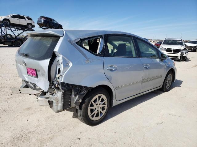 JTDZN3EU4GJ043556 - 2016 TOYOTA PRIUS V SILVER photo 3