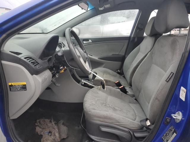 KMHCT4AE7DU531910 - 2013 HYUNDAI ACCENT GLS BLUE photo 7