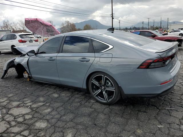 1HGCY2F53RA026881 - 2024 HONDA ACCORD HYBRID SPORT GRAY photo 2