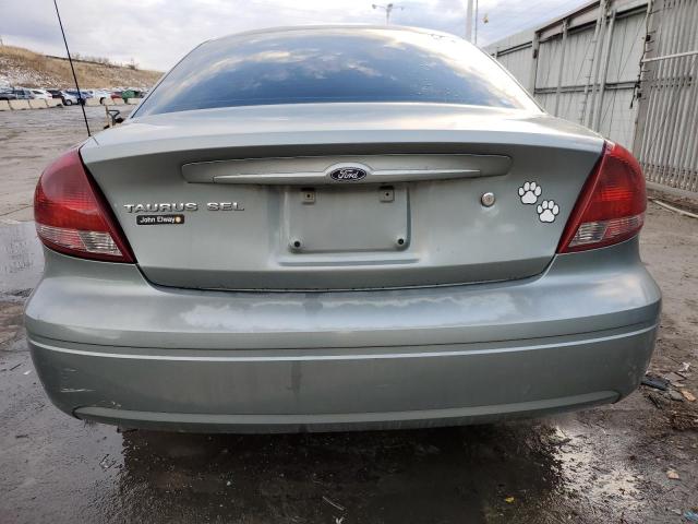 1FAFP56U86A142196 - 2006 FORD TAURUS SEL GREEN photo 6