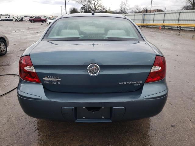 2G4WC582561148609 - 2006 BUICK LACROSSE CX BLUE photo 6