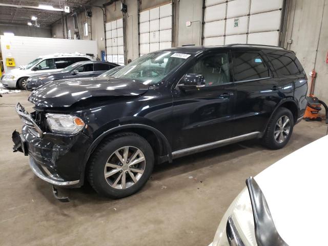 1C4RDJDG1GC460012 - 2016 DODGE DURANGO LIMITED BLACK photo 1