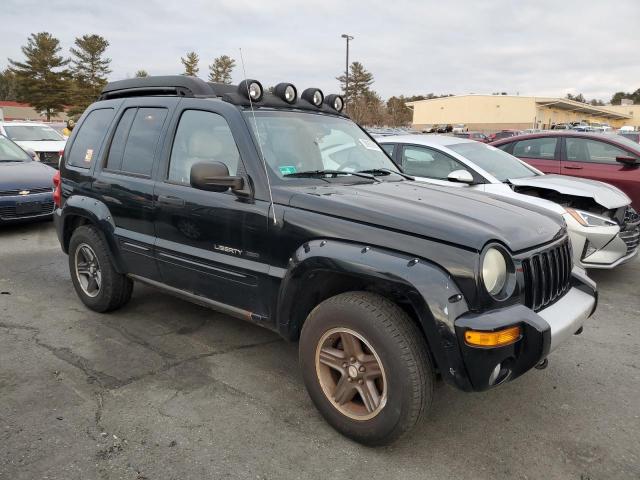 1J4GL38K33W581972 - 2003 JEEP LIBERTY RENEGADE BLACK photo 4