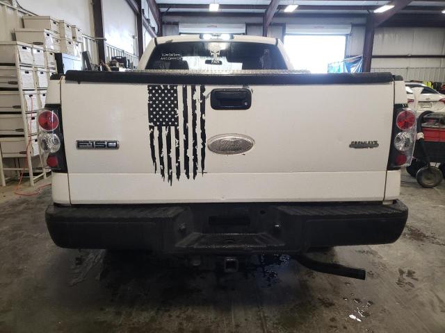 1FTRF12258KF00651 - 2008 FORD F150 WHITE photo 6