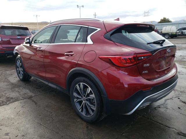 SJKCH5CR7JA056183 - 2018 INFINITI QX30 BASE BURGUNDY photo 2