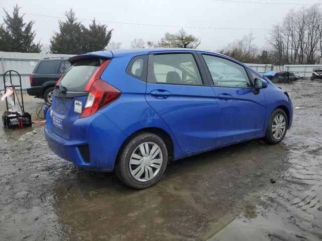 JHMGK5H51GX004998 - 2016 HONDA FIT LX BLUE photo 3