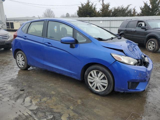 JHMGK5H51GX004998 - 2016 HONDA FIT LX BLUE photo 4