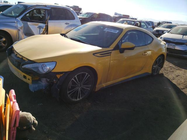 JF1ZNAA11F9706586 - 2015 TOYOTA SCION FR-S YELLOW photo 1
