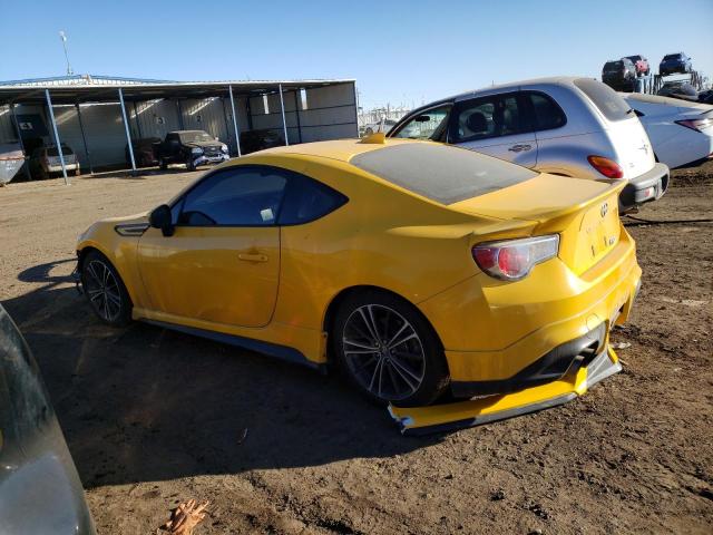 JF1ZNAA11F9706586 - 2015 TOYOTA SCION FR-S YELLOW photo 2