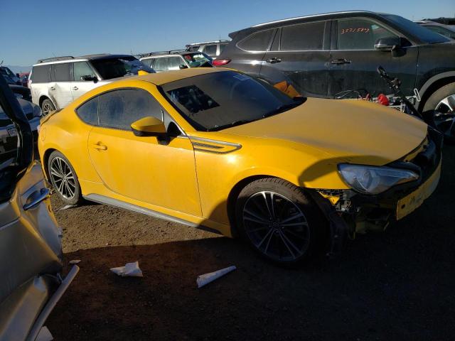 JF1ZNAA11F9706586 - 2015 TOYOTA SCION FR-S YELLOW photo 4