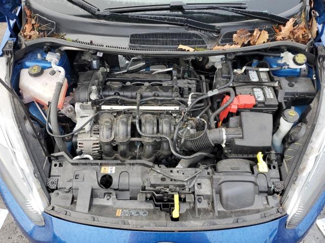 3FADP4BJ4KM126720 - 2019 FORD FIESTA SE BLUE photo 11